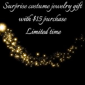 Free Gift With Purchase of $15 Or More